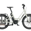 KTM MACINA MULTI URBAN UNI - ELEKTROMOS CARGO KERÉKPÁR - DEW SILVER (BLACK+ORANGE) - 2022