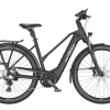 KTM MACINA STYLE 730 - ELEKTROMOS TREKKING KERÉKPÁR - BLACK MATT (GREY+ORANGE) - 2023 -D56