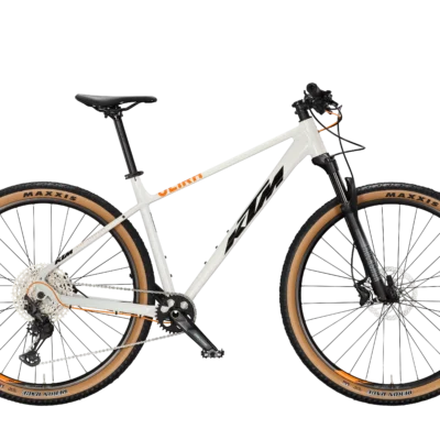KTM ULTRA 1964 COMP 29 - MTB KERÉKPÁR - OPAL WHITE (BLACK+ORANGE) - 2027