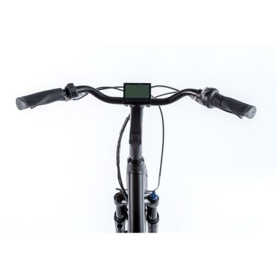 LEADER FOX E-BIKE E-CITY PARK CITY 28 2020-1 ELEKTROMOS VÁROSI KERÉKPÁR – MATT FEKETE/ZÖLD