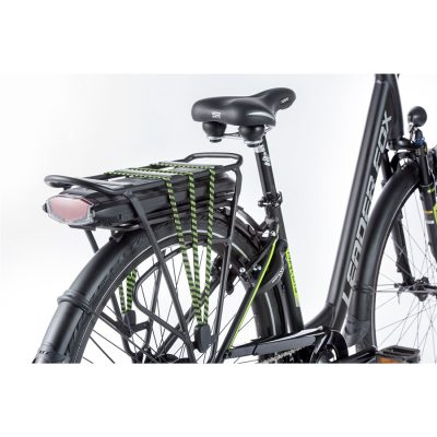 LEADER FOX E-BIKE E-CITY PARK CITY 28 2020-1 ELEKTROMOS VÁROSI KERÉKPÁR – MATT FEKETE/ZÖLD