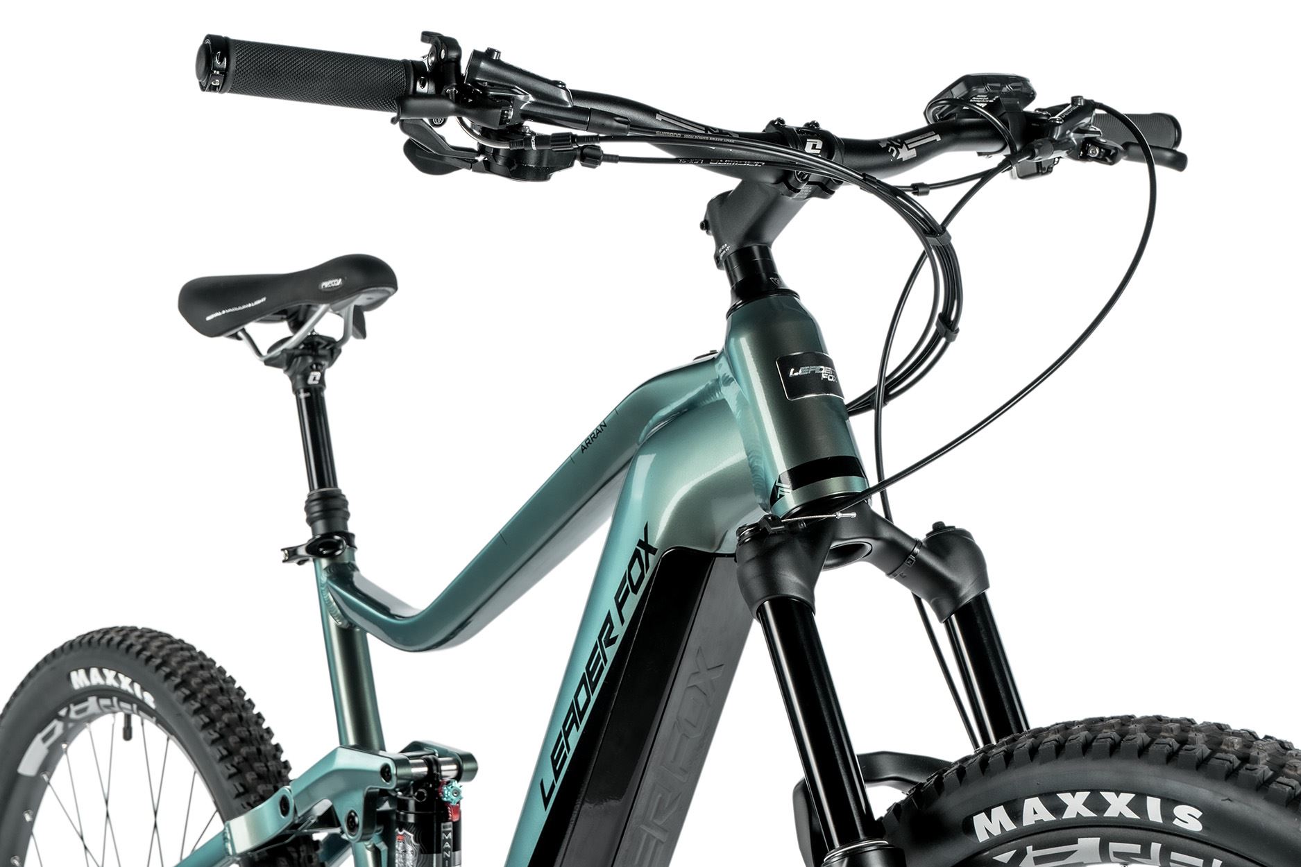 LEADER FOX ARRAN 29 2023 - ELEKTROMOS MTB KERÉKPÁR - E-BIKE - ÜVEGZÖLD