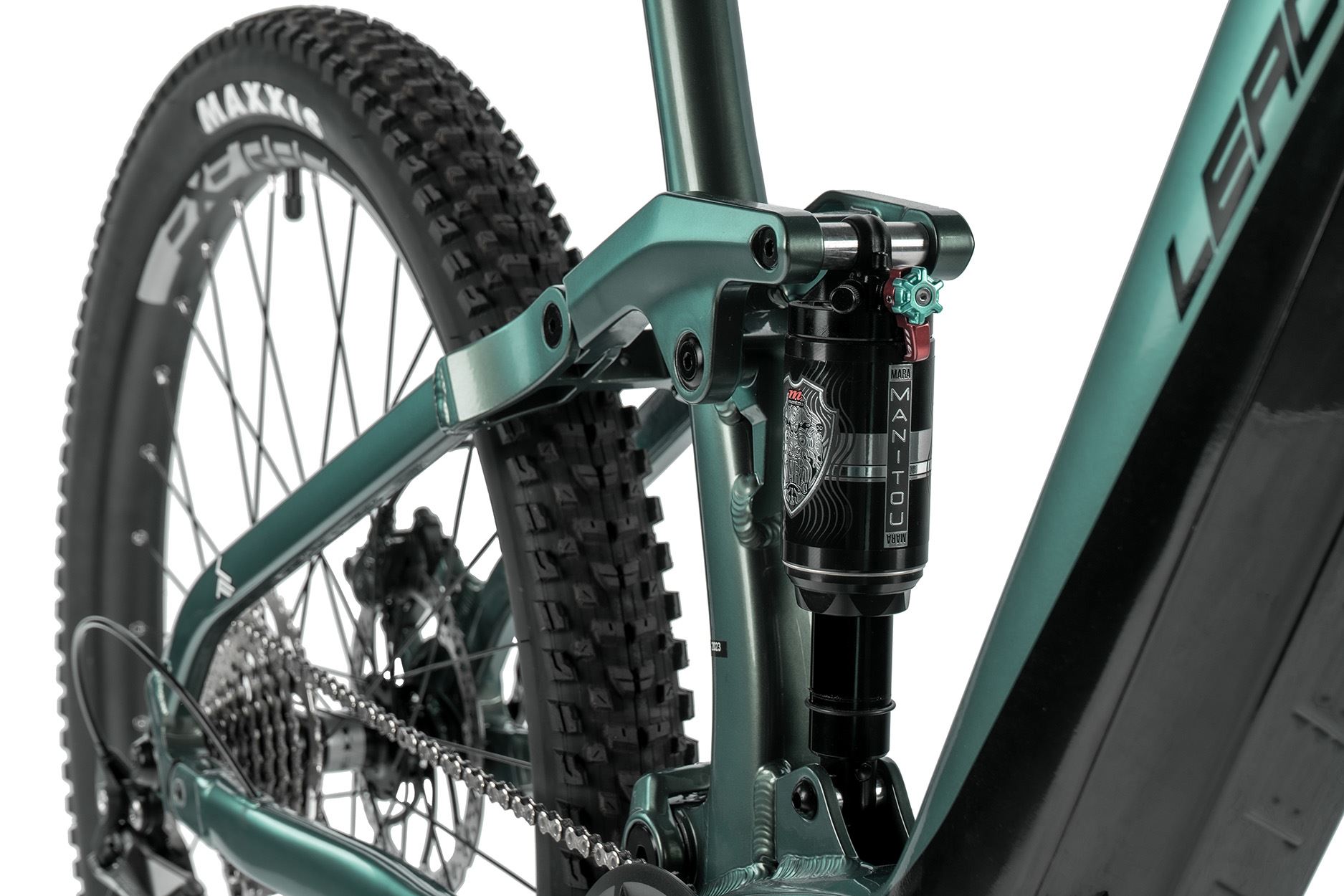 LEADER FOX ARRAN 29 2023 - ELEKTROMOS MTB KERÉKPÁR - E-BIKE - ÜVEGZÖLD