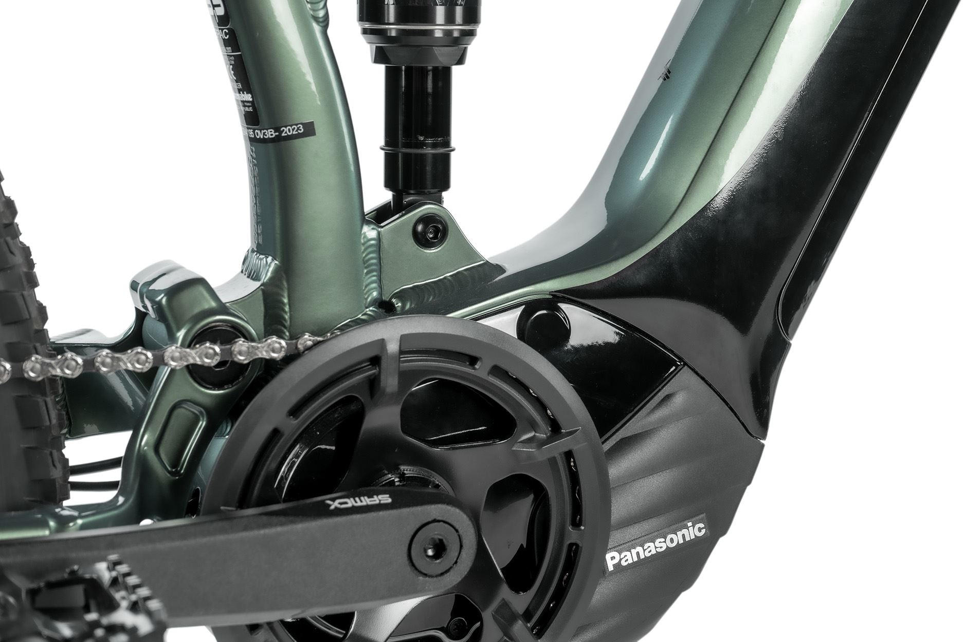 LEADER FOX ARRAN 29 2023 - ELEKTROMOS MTB KERÉKPÁR - E-BIKE - ÜVEGZÖLD