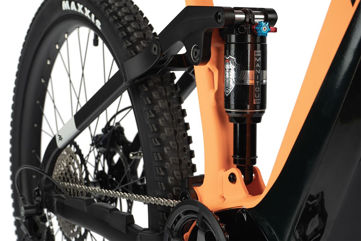 LEADER FOX AYRA 2023 - ELEKTROMOS MTB KERÉKPÁR - NARANCS
