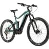 LEADER FOX AYRA 2023 - ELEKTROMOS MTB KERÉKPÁR - ÜVEGZÖLD