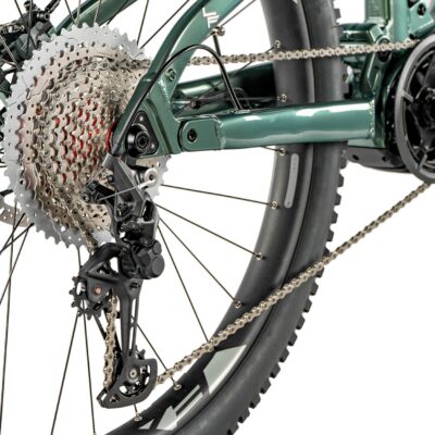 LEADER FOX AYRA 2023 - ELEKTROMOS MTB KERÉKPÁR - ÜVEGZÖLD