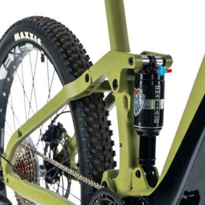 LEADER FOX AYRA 2023 - ELEKTROMOS MTB KERÉKPÁR - KATONAZÖLD