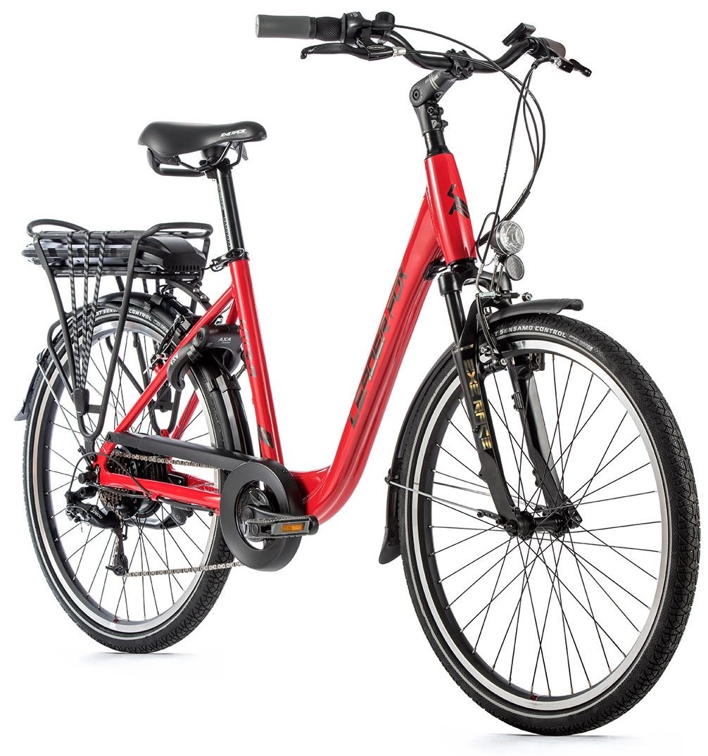 LEADER FOX E-BIKE LATONA 2023 - ELEKTROMOS KERÉKPÁR - PIROS
