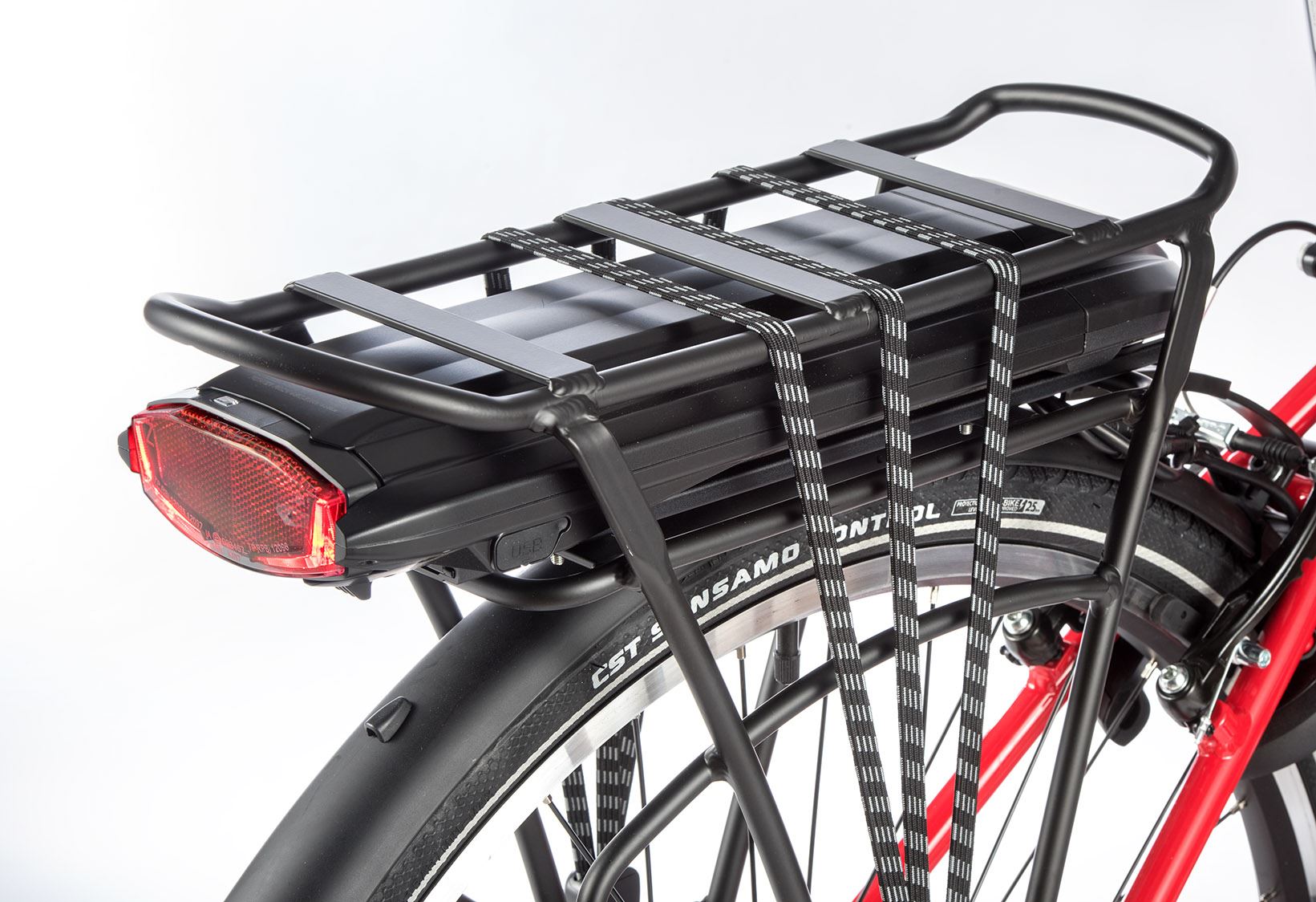 LEADER FOX E-BIKE LATONA 2023 - ELEKTROMOS KERÉKPÁR - PIROS