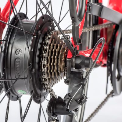 LEADER FOX E-BIKE LATONA 2023 - ELEKTROMOS KERÉKPÁR - PIROS
