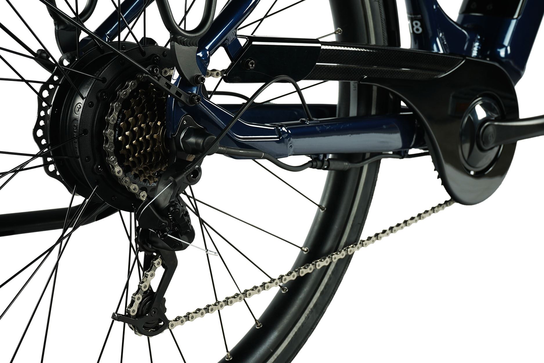 LEADER FOX E-BIKE NARA 28 - ELEKTROMOS KERÉKPÁR - 2023 - KÉK