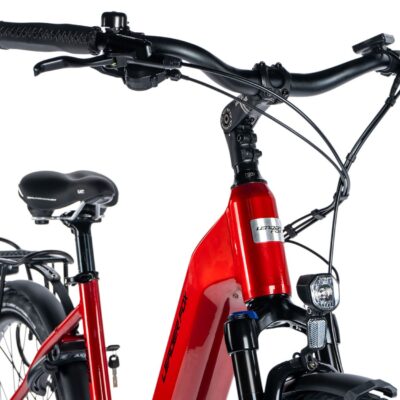 LEADER FOX E-BIKE NARA 28 - ELEKTROMOS KERÉKPÁR - 2023 - PIROS
