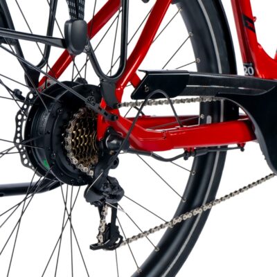 LEADER FOX E-BIKE NARA 28 - ELEKTROMOS KERÉKPÁR - 2023 - PIROS