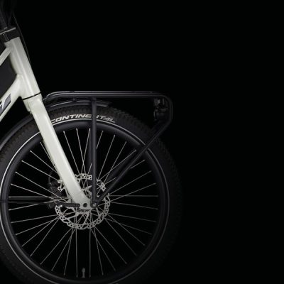 KTM MACINA MULTI URBAN UNI - ELEKTROMOS CARGO KERÉKPÁR - DEW SILVER (BLACK+ORANGE) - 2022