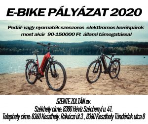 E-BIKE PÁLYÁZAT 2021