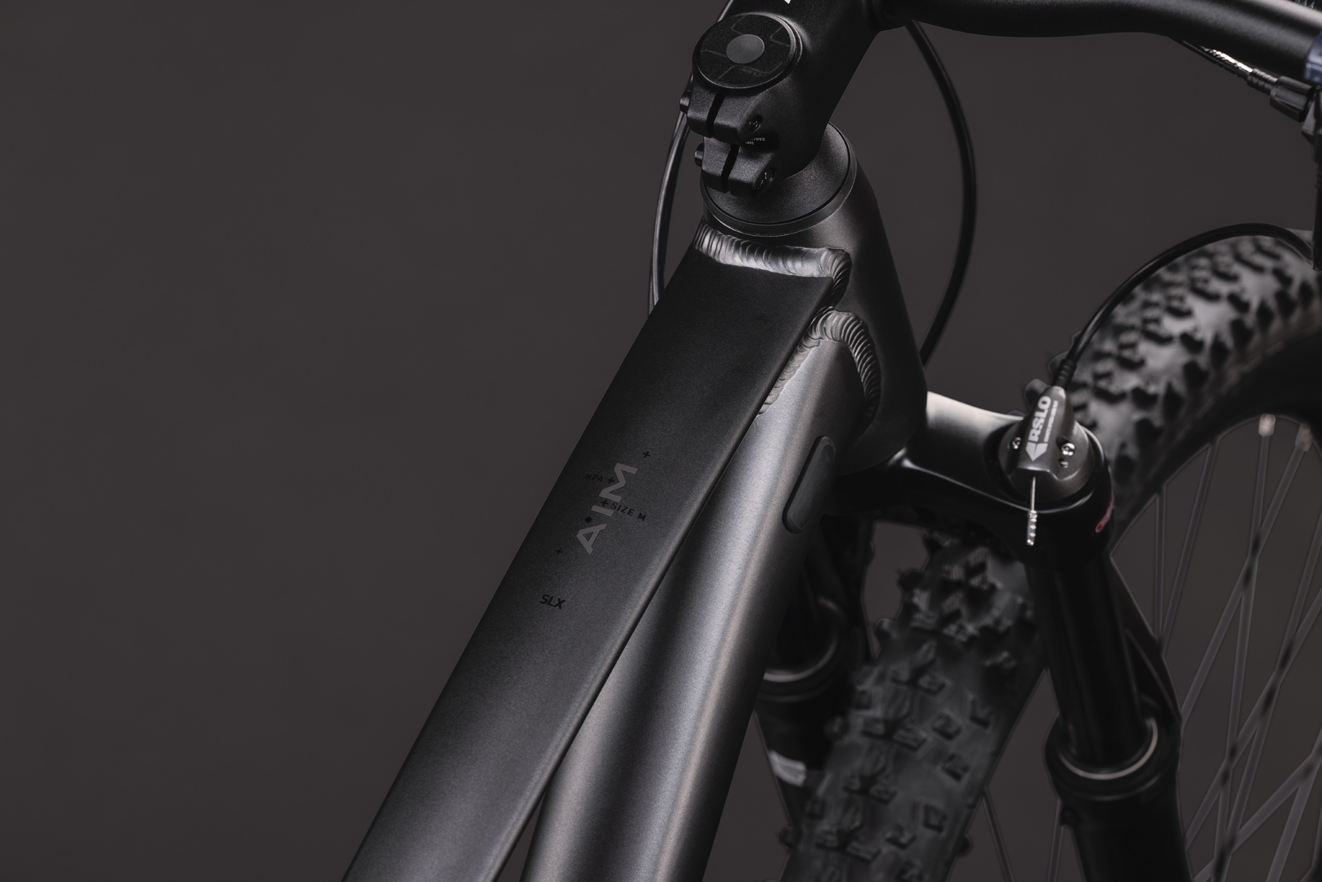CUBE AIM SLX - MTB KERÉKPÁR - SLATEBLACK´N´CHROME - 2027