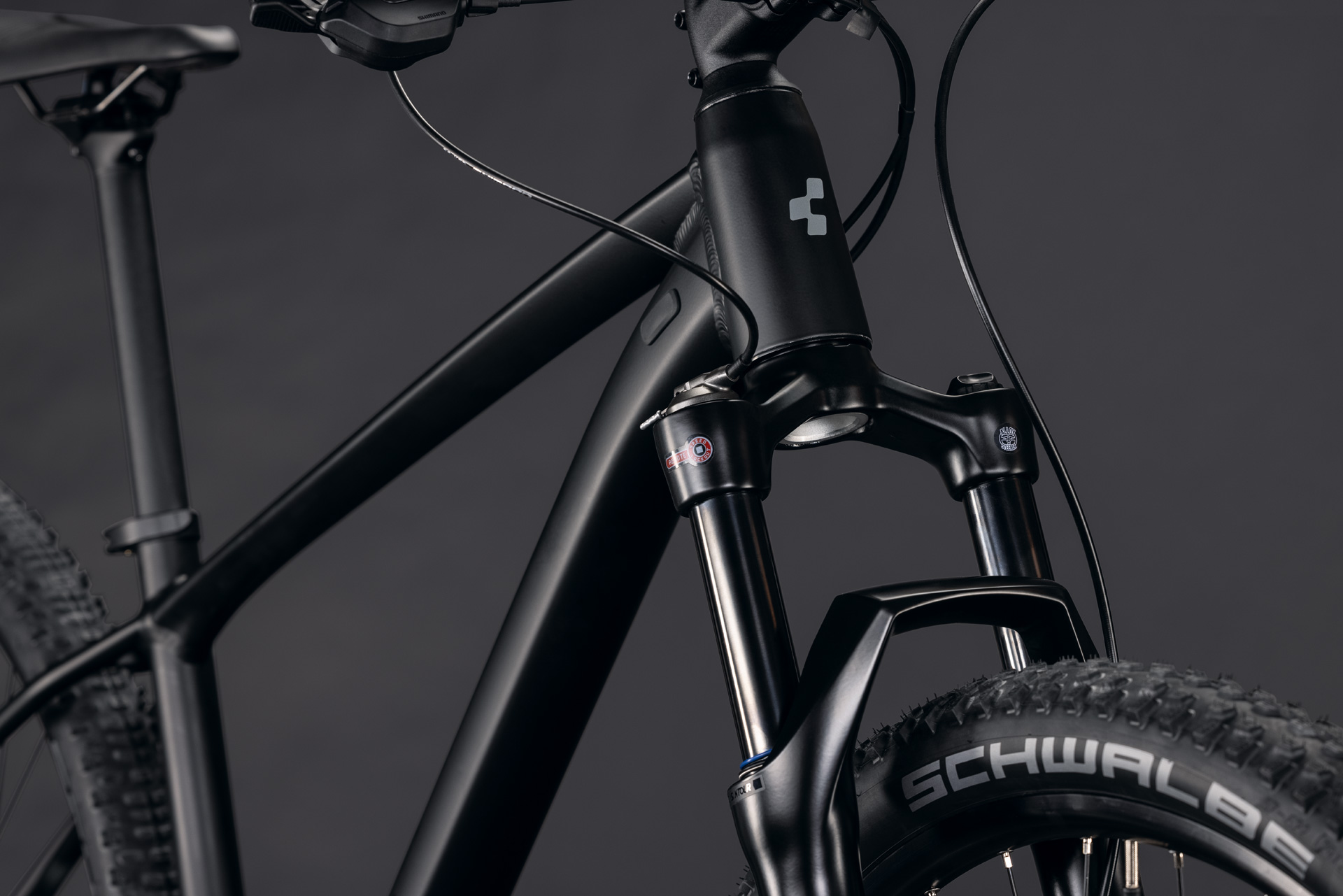 CUBE AIM SLT - MTB KERÉKPÁR - SOOT´N´BLACK - 2027